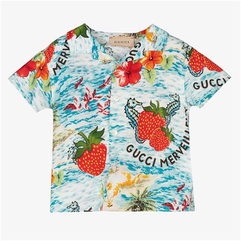 gucci tshirt for boys|gucci shirt baby boy.